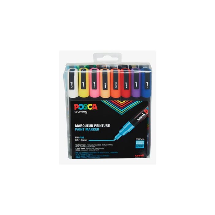 Posca corner etui PC3-16