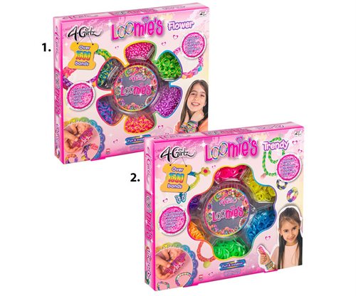 4-Girlz | 1500+ Loombands sæt | 