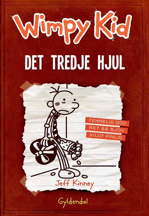 Wimpy Kid 7 - det tredje hjul af Jeff Kinney