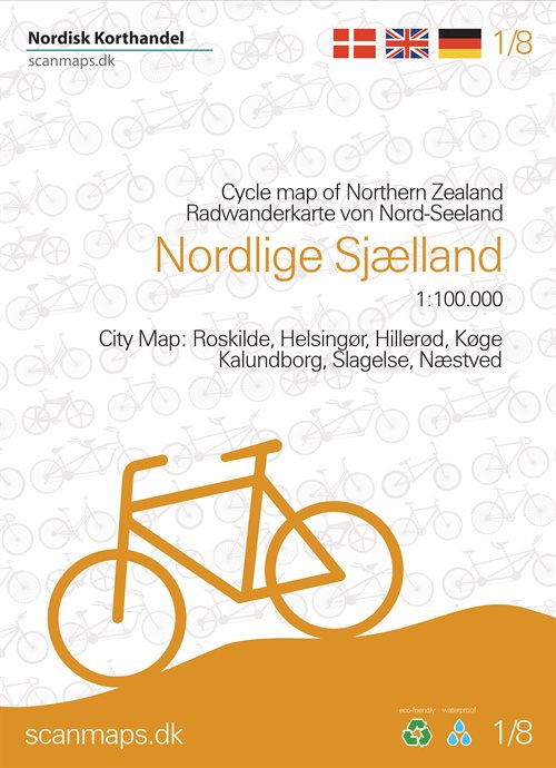 Cykelkort Nordlige Sjælland