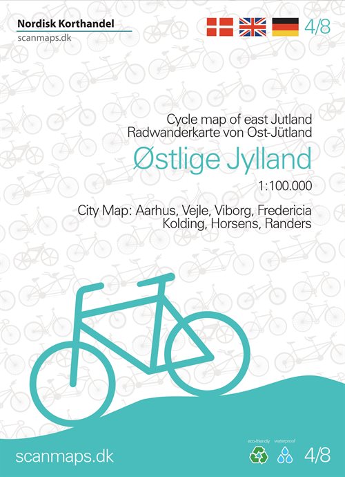 Cykelkort Østlige Jylland