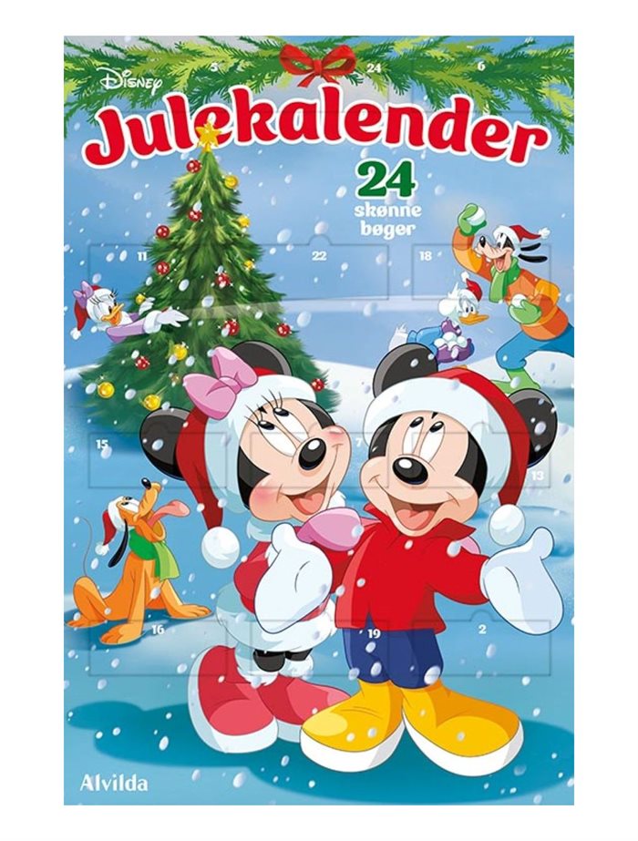 Disney julekalender | med 24 billedbøger |