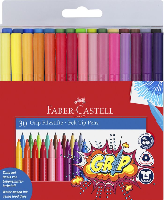 Faber Castell Tusser Grib 30 stk