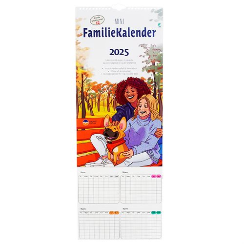 Familiekalender "Mini" | 2025 |