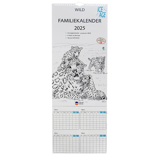 Familiekalender "Wild" | 2025 |