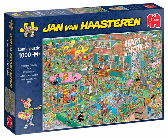 Jan Van Haasteren | Childrens Birthday Party | 1000 Brikker |