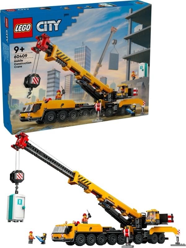 LEGO City | 60409 | Gul mobil byggekran |