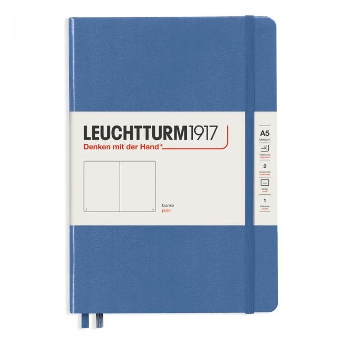 Leuchtturm 1917 A5 Notesbog med blanke sider