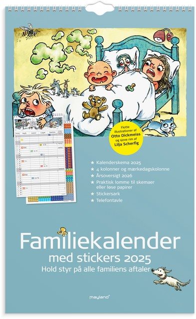 Mayland | Familiekalender D&S 4 kol. | 2025 |