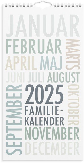 Mayland | Familiekalender | TrendArt | 2025 |