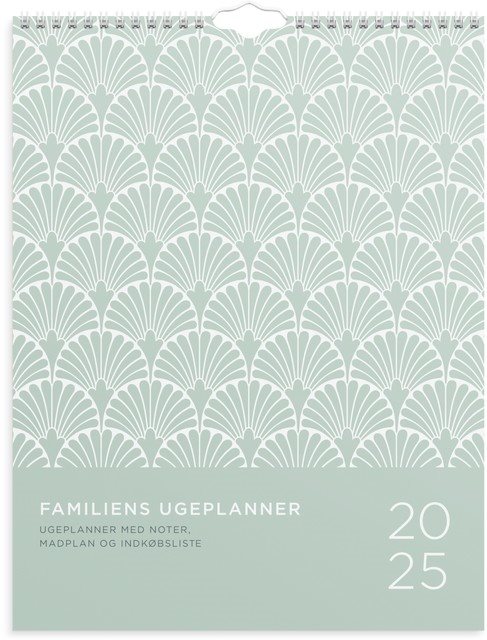 Mayland | Familiekalender Ugeplan m. lister | 2025 |