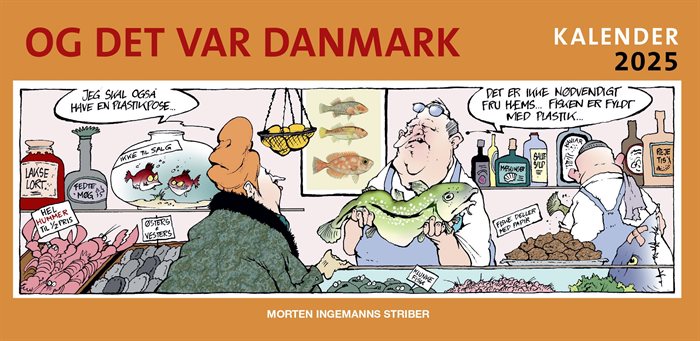 Og det var Danmark kalender | 2025 | 