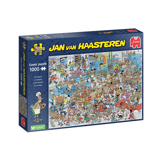 Puslespil | Jan van Haasteren - Bageriet | 1000 Brikker | 