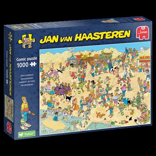 Puslespil | Jan van Haasteren - Sandskulpturer | 1000 Brikker |