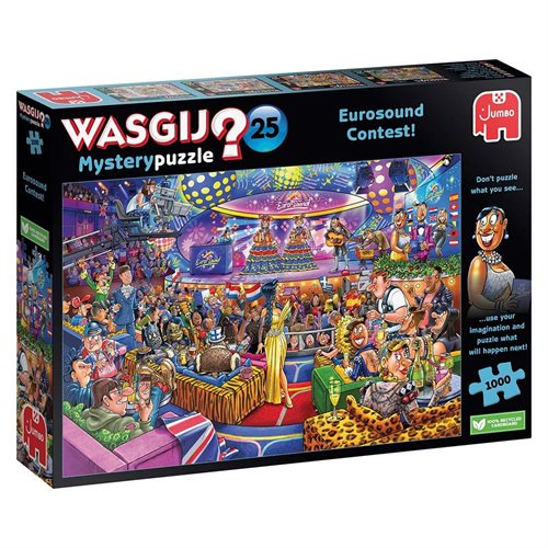 Puslespil | Wasgij Mystery 25 - Eurosound contest | 1000 Brikker |