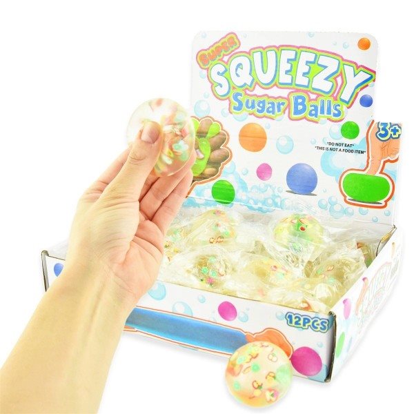 Squeeze Ball Fruit 4cm