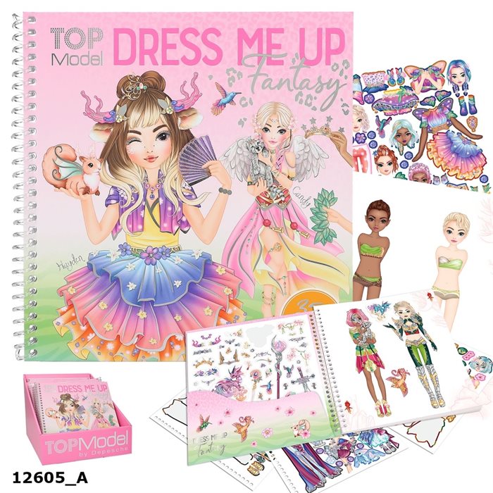 TOPModel Stickerbog | Dress Me Up |