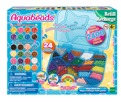 Aquabeads | Refill perler i boks |