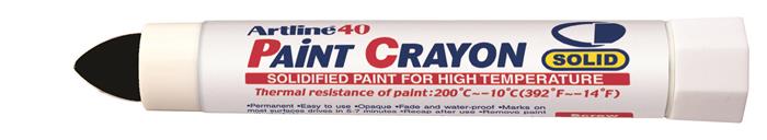 Paint Crayon High temp Artline 40 sort