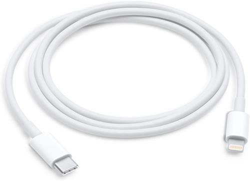 Apple Charging Cable USB-C to Lightning, White (1m)         