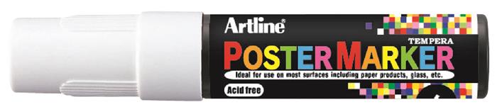 Poster Marker Artline 6.0 hvid