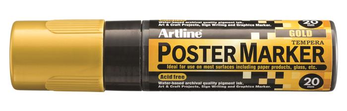 Poster Marker Artline 20 guld