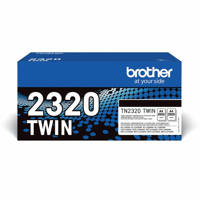 TN2320 TWIN-pack black toners (2 x 2,6K)