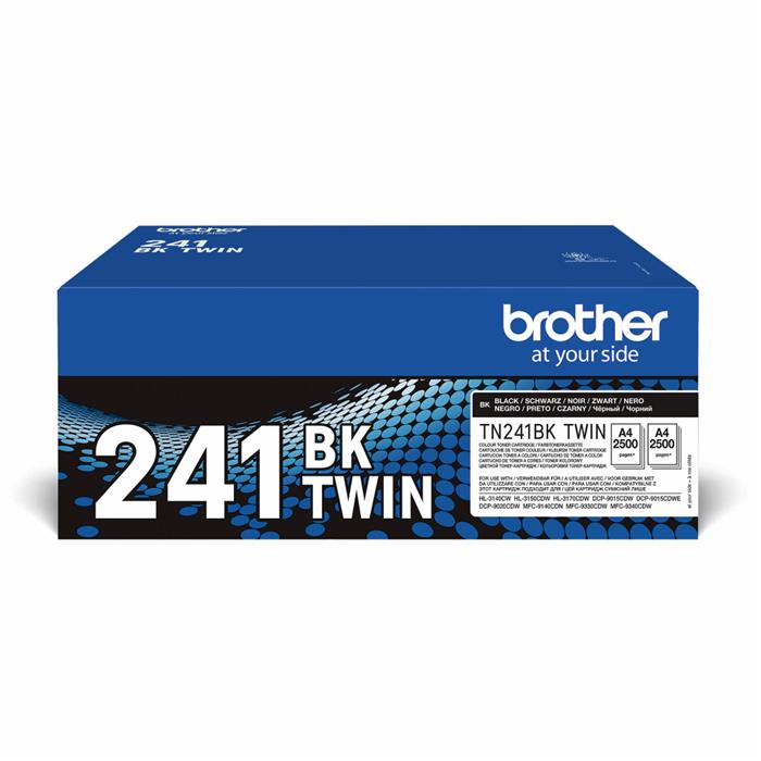 TN241BK TWIN-pack black toners (2 x 2,5K)