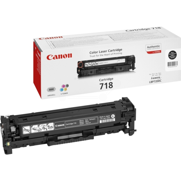 718BK black toner cartridge