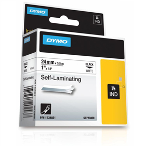 Tape Rhino 24mmx5,5m Self-laminat bl/whi