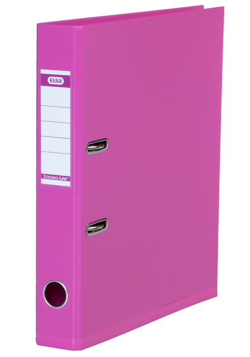 Elba Strong-Line Brevordner A4 50mm Pink