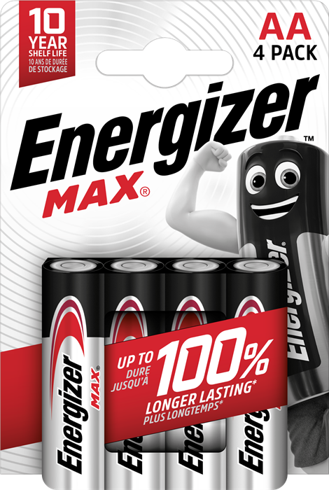 Energizer MAX AA/LR6 (4-pack)