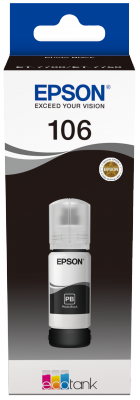 T106 EcoTank Photo Black Ink bottle