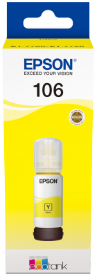 T106 EcoTank Yellow Ink bottle