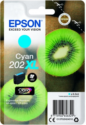 T202 Cyan Ink Cartridge XL