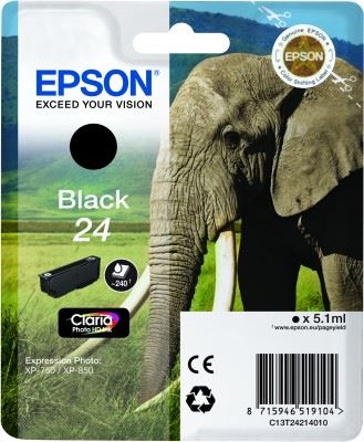 T2421 Black Ink Cartridge w/alarm