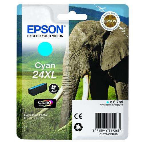 T2432 Cyan Ink Cartridge 24XL