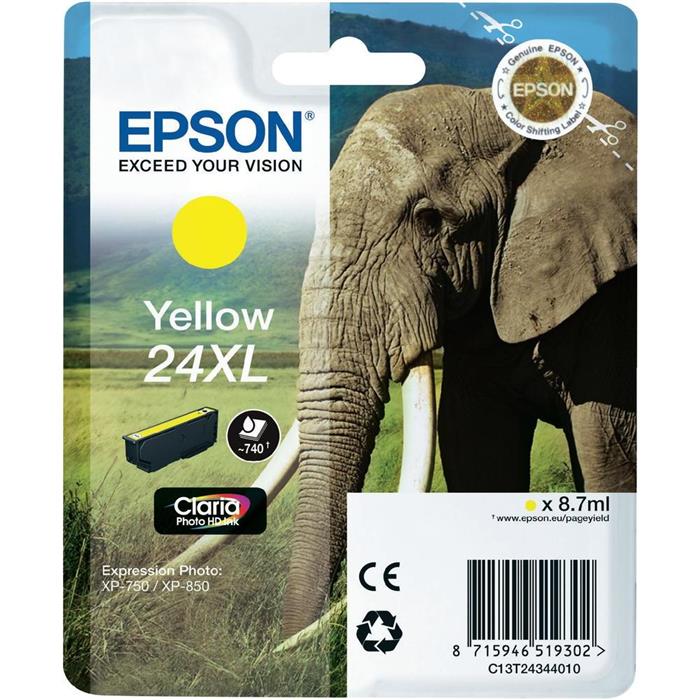 T2434 Yellow Ink Cartridge 24XL