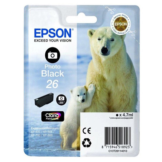 T2611 Photo Black Ink Cartridge