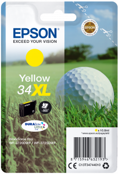 T3474 Yellow ink XL