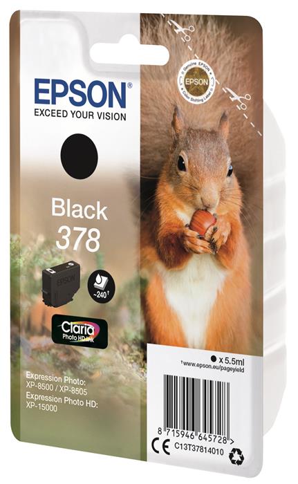 T378 Black Ink Cartridge