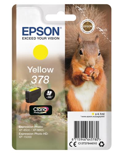 T378 Yellow Ink Cartridge