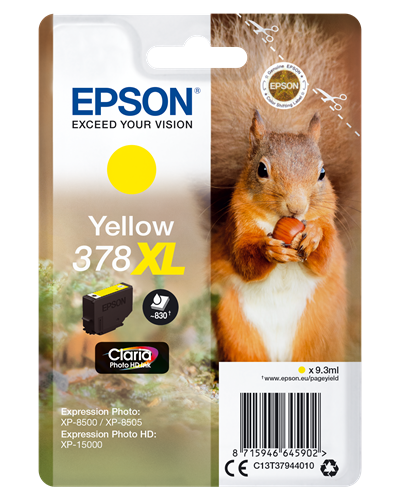 T378 Yellow Ink Cartridge XL