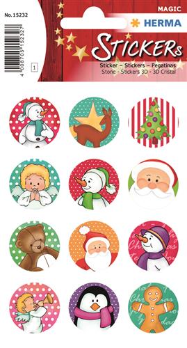 Herma stickers Magic julesymboler (1)