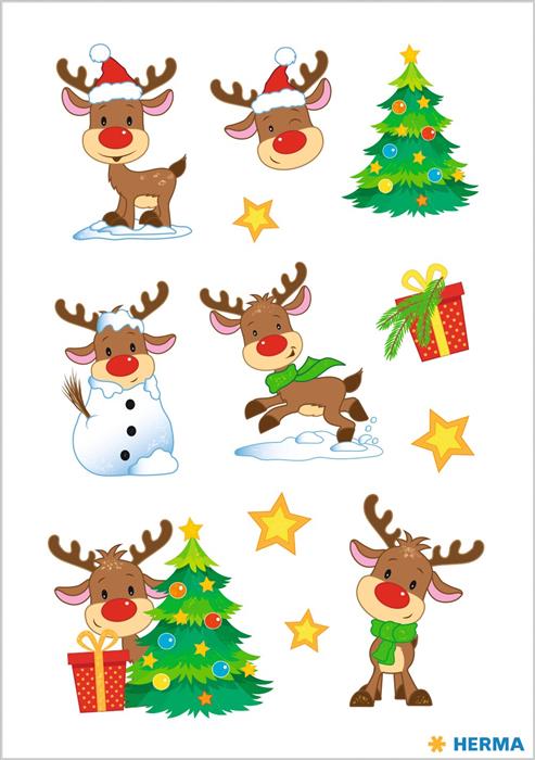 Herma stickers Decor jul Rudolf (2)