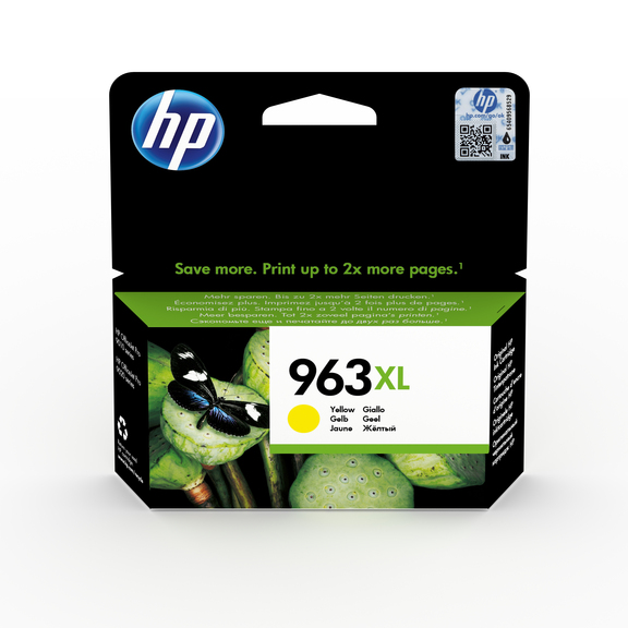 HP 963XL High Yield Yellow Ink Cartridge blistered