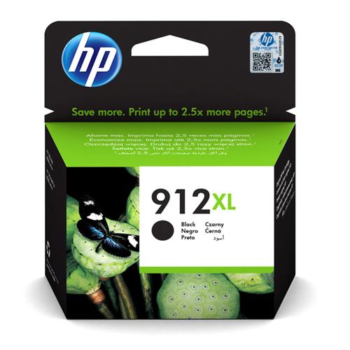 HP 912XL High Yield Black Ink Cartridge