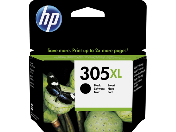 HP 305XL High Yield Black Ink Cartridge blistered