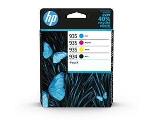 HP 934 Black / 935 CMY Original Ink Cartridges 4-pack