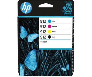 HP 912 C/M/Y/K Ink Cartridges 4-pack